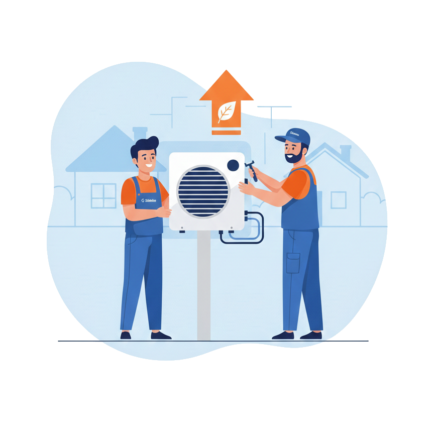 Installation chauffe-eau SABEKO