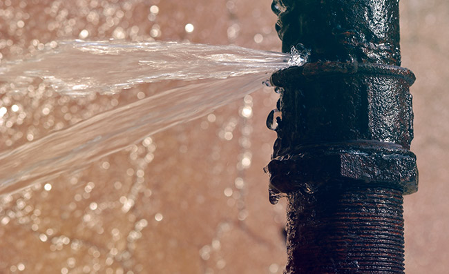 La fuite sur un tuyau ne doit pas être prise à la légère, il faut éviter le dégât des eaux