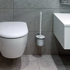 Remplacement des sanitaires par un WC suspendu design